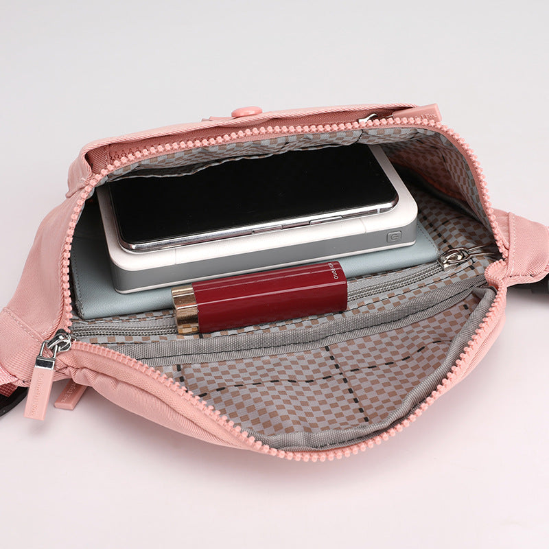 Wholesale Simple Waterproof Nylon Waist Bag